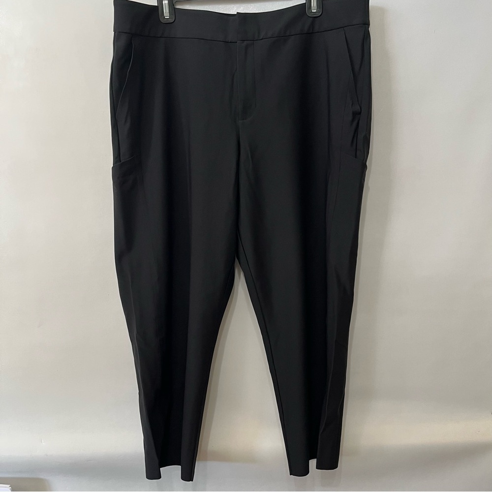 Athleta Stellar Straight Crop Pants Black